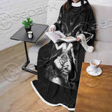 Baphomet Lucifer Sigil SED-0818 Sleeved Blanket