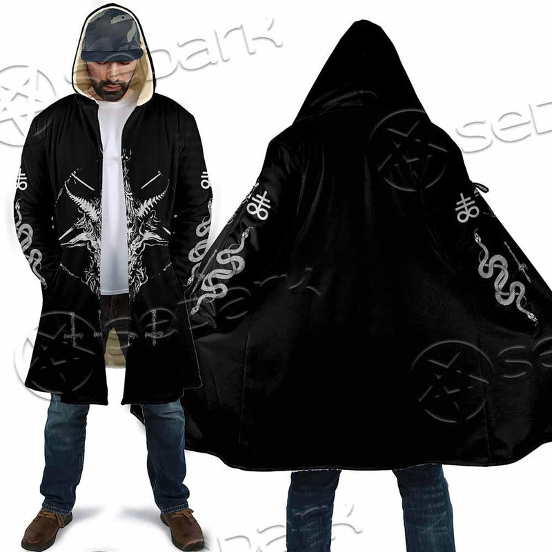 Baphomet Sigil Snake SED-0819 Cloak
