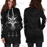 Baphomet Sigil Snake SED-0819 Hoodie Dress