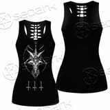 Baphomet Sigil Snake SED-0819 Women Tank Top