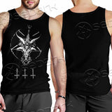 Baphomet Sigil Snake SED-0819 Men Tank-tops
