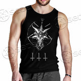 Baphomet Sigil Snake SED-0819 Men Tank-tops