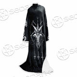Baphomet Sigil Snake SED-0819 Sleeved Blanket