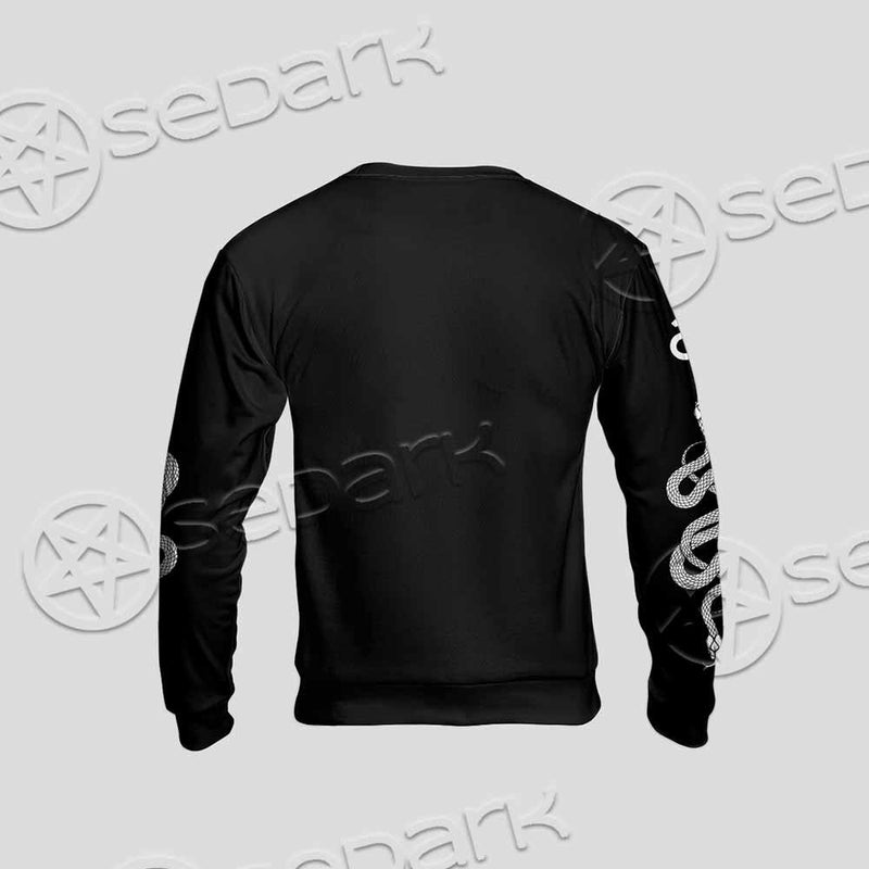 Baphomet Sigil Snake SED-0819 Unisex Sweatshirt