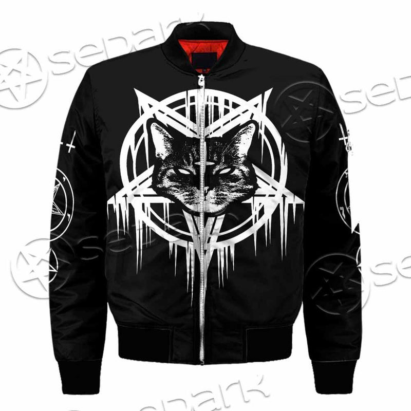 Sigil Of Baphomet Cat SED-0820 Jacket