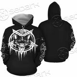 Sigil Of Baphomet Cat SED-0820 Hoodie & Zip Hoodie