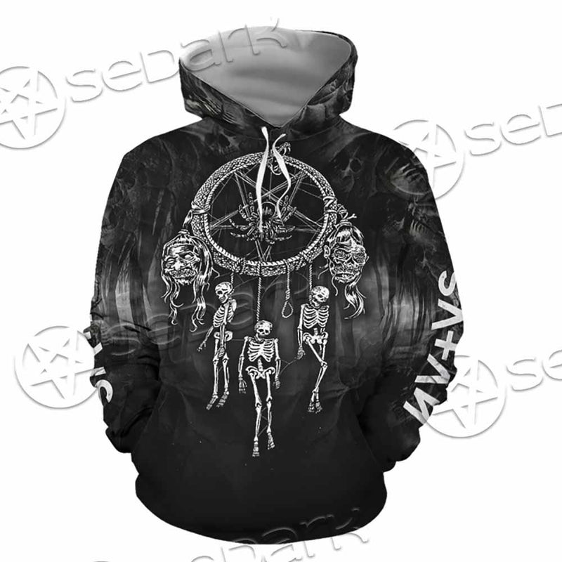 Satan Dream Catcher Skeleton SED-0821 Hoodie & Zip Hoodie