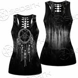 Satan Dream Catcher Skeleton SED-0821 Women Tank Top
