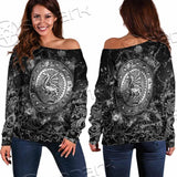 Viking Dragon SED-0822 Off Shoulder Sweaters