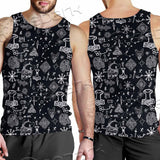 Viking Symbols Pattern SED-0823 Men Tank-tops