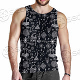 Viking Symbols Pattern SED-0823 Men Tank-tops