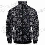 Viking Symbols Pattern SED-0823 Jacket