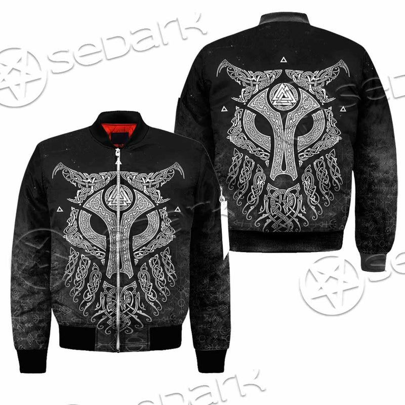 Viking Valknut Fenrir Wolf SED-0824 Jacket