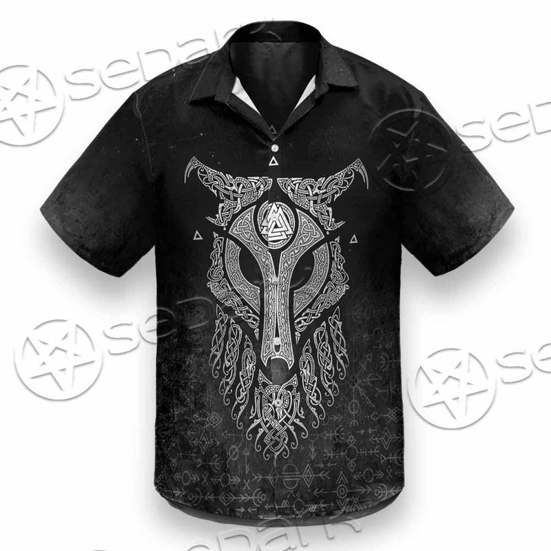 Viking Valknut Fenrir Wolf SED-0824 Shirt Allover
