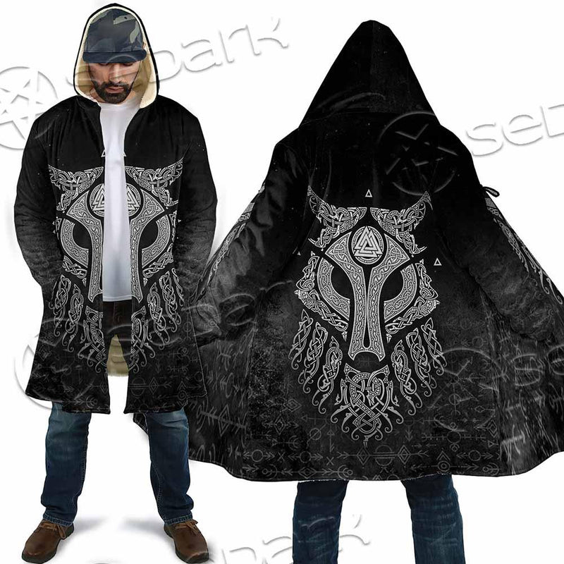 Viking Valknut Fenrir Wolf SED-0824 Cloak