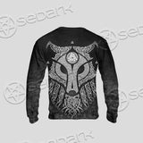 Viking Valknut Fenrir Wolf SED-0824 Unisex Sweatshirt