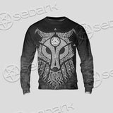 Viking Valknut Fenrir Wolf SED-0824 Unisex Sweatshirt