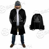 Viking Runes Valknut SED-0825 Cloak