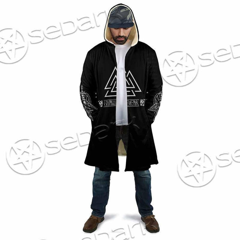 Viking Runes Valknut SED-0825 Cloak
