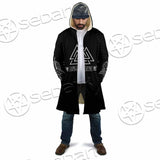 Viking Runes Valknut SED-0825 Cloak