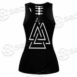 Viking Runes Valknut SED-0825 Women Tank Top