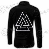 Viking Runes Valknut SED-0825 Shirt Allover