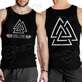 Viking Runes Valknut SED-0825 Men Tank-tops