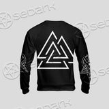 Viking Runes Valknut SED-0825 Unisex Sweatshirt