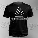 Viking Runes Valknut SED-0825 Unisex T-shirt