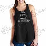 Viking Runes Valknut SED-0825 Women Tank Top