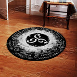 Satanic 666 SED-0827 Round Carpet