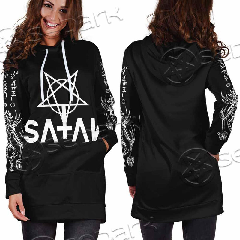 Satanic Demon SED-0833 Hoodie Dress