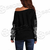 Satanic Demon SED-0833 Off Shoulder Sweaters