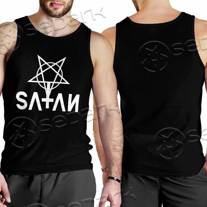 Satanic Demon SED-0833 Men Tank-tops