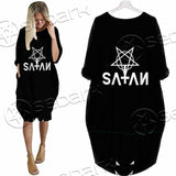 Satanic Demon SED-0833 Batwing Pocket Dress