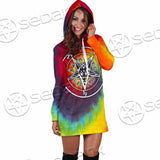 Baphomet Sigil Lilith LGBT SED-0834 Hoodie Dress