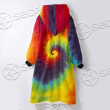 Baphomet Sigil Lilith LGBT SED-0834 Oversized Sherpa Blanket Hoodie