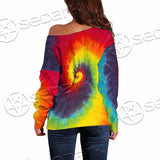 Baphomet Sigil Lilith LGBT SED-0834 Off Shoulder Sweaters