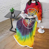 Baphomet Sigil Lilith LGBT SED-0834 Sleeved Blanket
