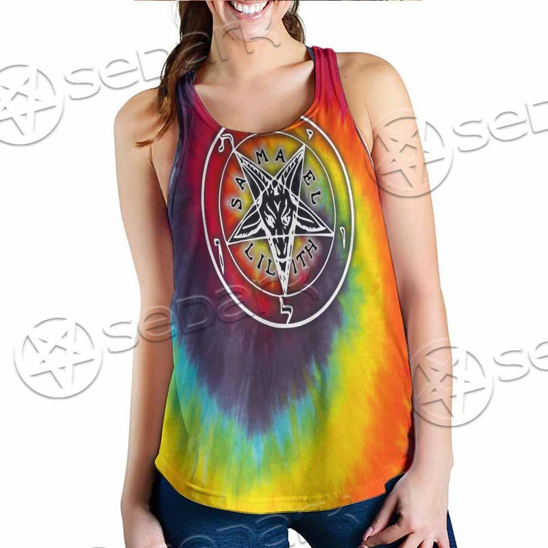 Baphomet Sigil Lilith LGBT SED-0834 Women Tank Top
