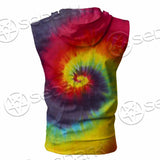 Baphomet Sigil Lilith LGBT SED-0834 Zip Sleeveless Hoodie