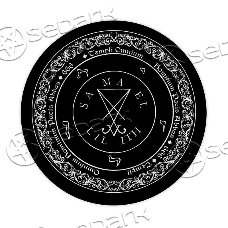 Lucifer Lilith SED-0835 Round Carpet