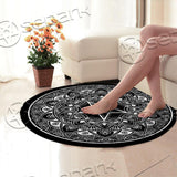 Pentagram Pattern SED-0836 Round Carpet