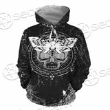 Goth Death Moth SED-0838 Hoodie & Zip Hoodie