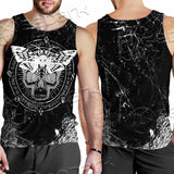 Goth Death Moth SED-0838 Men Tank-tops
