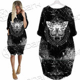 Goth Death Moth SED-0838 Batwing Pocket Dress