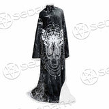 Goth Death Moth SED-0838 Sleeved Blanket