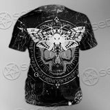 Goth Death Moth SED-0838 Unisex T-shirt