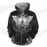 Goth Death Moth SED-0838 Hoodie & Zip Hoodie