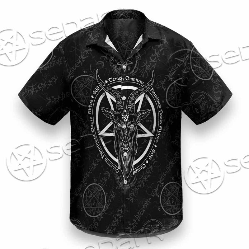 Sigil Baphomet Goat Head SED-0839 Shirt Allover